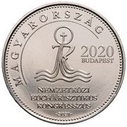 50 Forint 52nd International Eucharistic Congress obverse image
