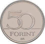 50 Forint 52nd International Eucharistic Congress, Hungary, 2021 reverse image
