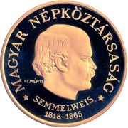 100 Forint Ignác Semmelweis obverse image