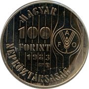 100 Forint FAO obverse image