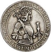 1 Guldiner - Maximilian I Hall obverse image