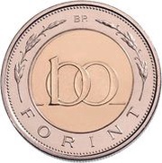 100 Forint Hungarian Military, Hungary, 2023 reverse image