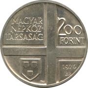 200 Forint Gyula Derkovits obverse image