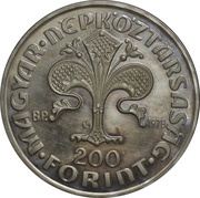 200 Forint First Hungarian Gold Forint obverse image