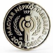 200 Forint International Year of the Child obverse image