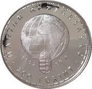 200 Forint White Storks obverse image