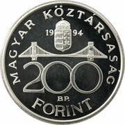 200 Forint Deák Ferenc obverse image