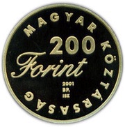 200 Forint János vitéz obverse image
