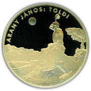 200 Forint Toldi, Hungary, 2001 reverse image