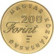 200 Forint A Pál utcai fiúk obverse image