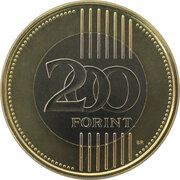 200 Forint, Hungary, 2009-2011 reverse image