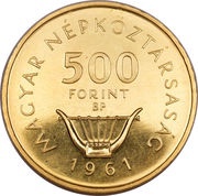 500 Forint Ferenc Liszt obverse image