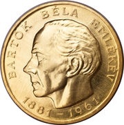 500 Forint Béla Bartók reverse image