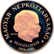 500 Forint Ignác Semmelweis obverse image