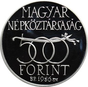 500 Forint Reoccupation of Buda from the Ottomans obverse image