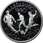 500 Forint World Football Championship, Hungary, 1988 reverse image