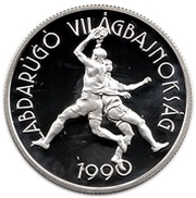 500 Forint World Football Championship, Hungary, 1988 reverse image