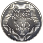 500 Forint XXV. Summer Olympic Games obverse image