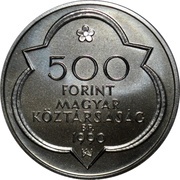 500 Forint King Matthias - Buda Civitas Regia obverse image