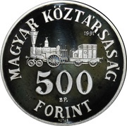 500 Forint István Széchenyi obverse image