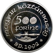 500 Forint Canonization of King Ladislaus I obverse image