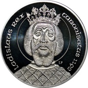 500 Forint Canonization of King Ladislaus I, Hungary, 1992 reverse image
