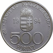 500 Forint European Currency Union - ECU obverse image