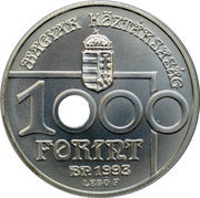 1000 Forint World Cup Soccer USA obverse image