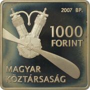 1000 Forint János Adorján obverse image