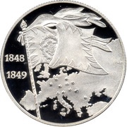 2000 Forint Hungarian Revolution of 1848-49, Hungary, 1998 reverse image