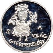 2000 Forint UNICEF - For the Children of the World, Hungary, 1998 reverse image