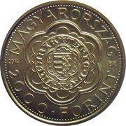 2000 Forint Gold Forint of Mária obverse image