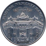 2000 Forint 90th anniversary of the foundation of the National Bank, Hungary, 2014 reverse image