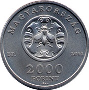 2000 Forint András Fáy obverse image