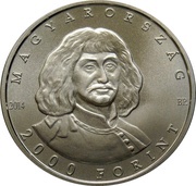 2000 Forint Zrínyi Miklós obverse image