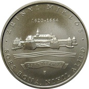 2000 Forint Zrínyi Miklós, Hungary, 2014 reverse image