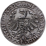 1 Thaler - Ferdinand I Linz, Austria, 1542-1545 reverse image