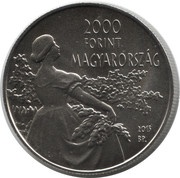 2000 Forint István Csók obverse image