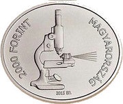 2000 Forint Zsigmondy Richárd obverse image