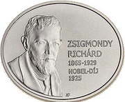 2000 Forint Zsigmondy Richárd, Hungary, 2015 reverse image