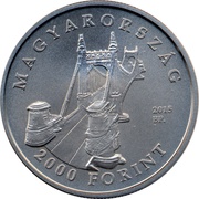 2000 Forint Kálmán Széll obverse image