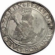 1 Reichsthaler - 72 kreuzer - Ferdinand I Hall obverse image