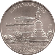 2000 Forint István Széchenyi obverse image