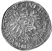 1 Thaler - Ferdinand I Vienna, Austria, 1556-1564 reverse image