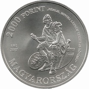 2000 Forint János Arany obverse image