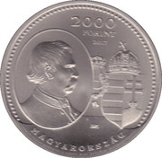 2000 Forint Austro-Hungarian Compromise of 1867 obverse image