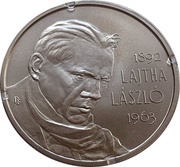 2000 Forint László Lajtha, Hungary, 2017 reverse image