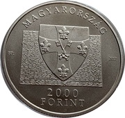 2000 Forint University of Pecs obverse image