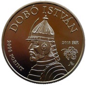 2000 Forint Eger Castle reverse image