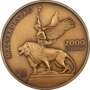 2000 Forint Fiume Cemetery obverse image